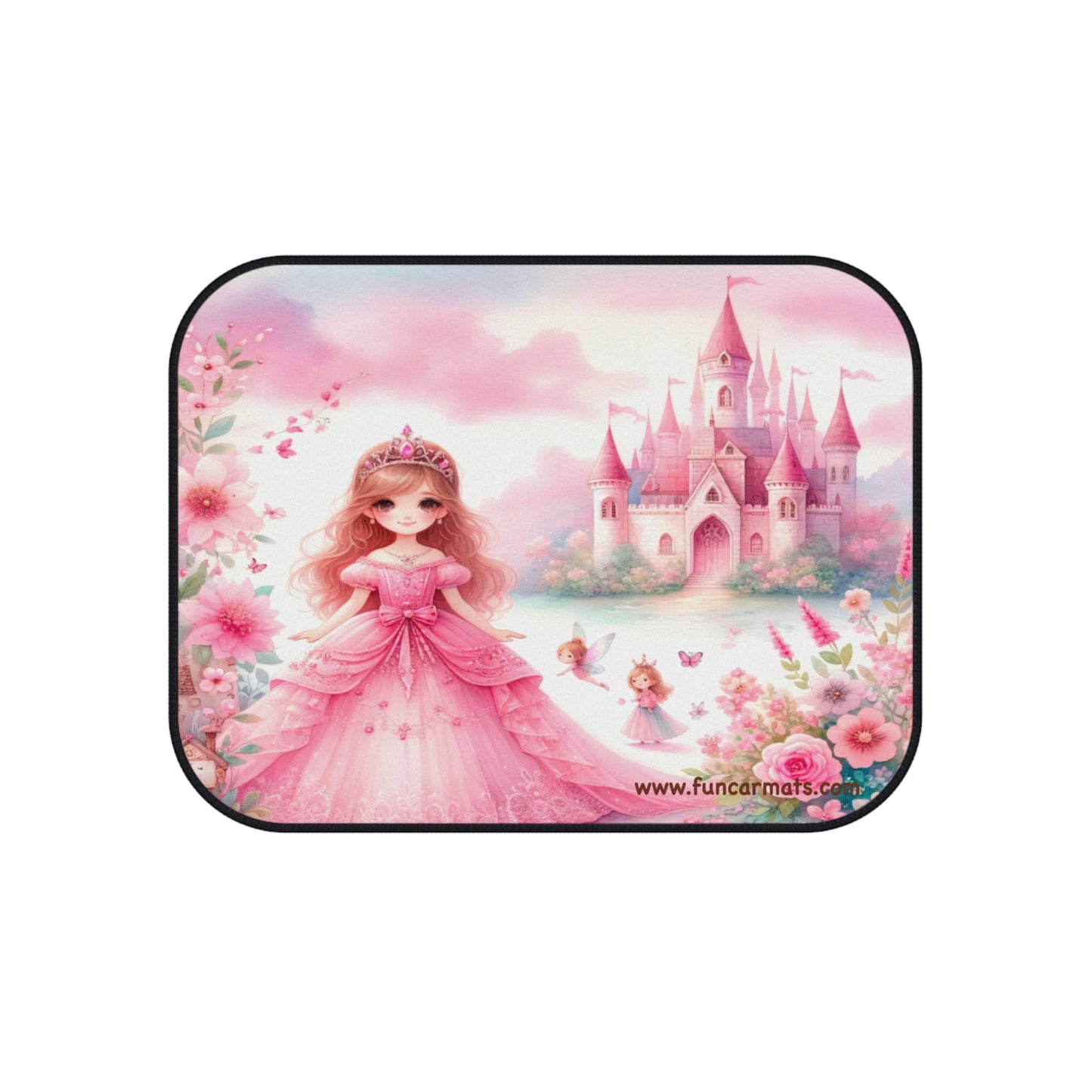 Car Mats (2x Rear) - Kids - Princess