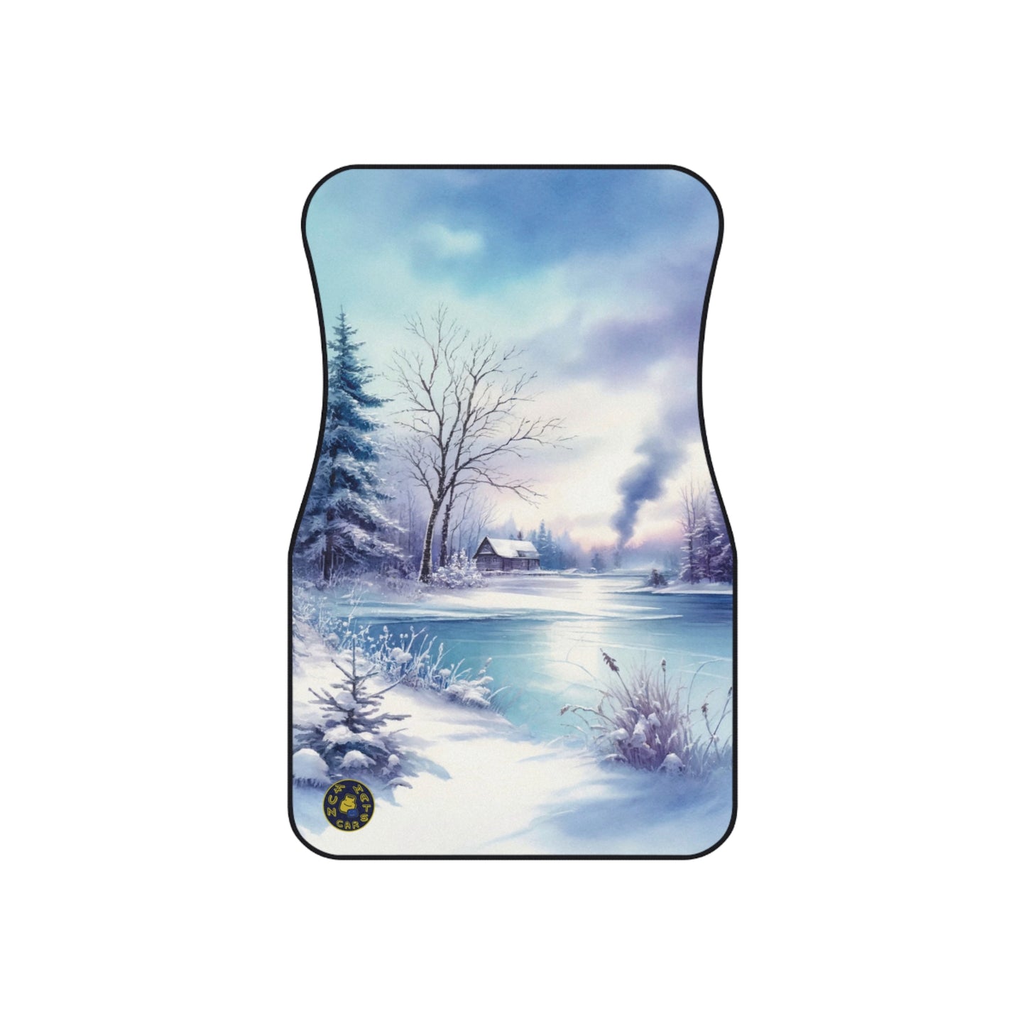 custom car floor mats - winter - white winter