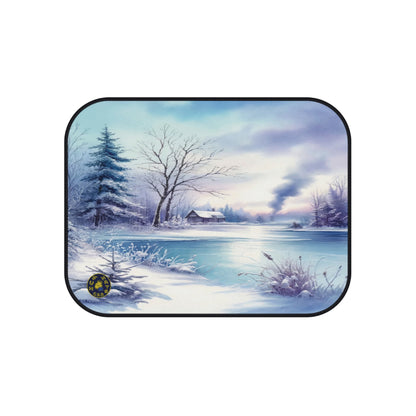 custom car floor mats - winter - white winter 