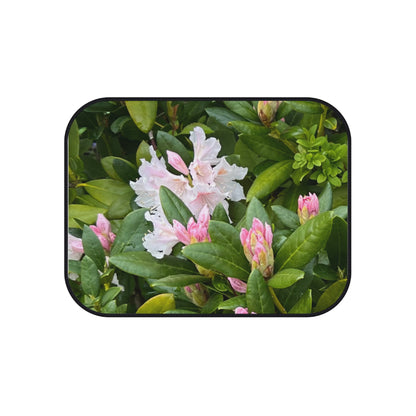 custom car mat - rear mat - spring flowers