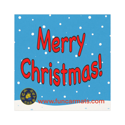 Festive Christmas Car Magnets - Cheerful Holiday Decor