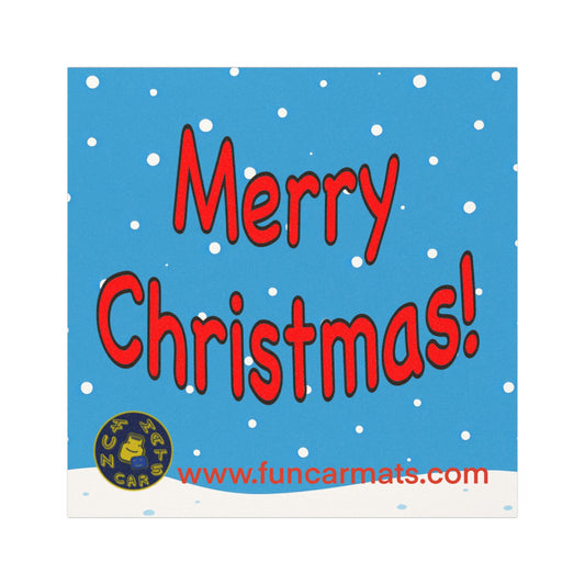 Festive Christmas Car Magnets - Cheerful Holiday Decor