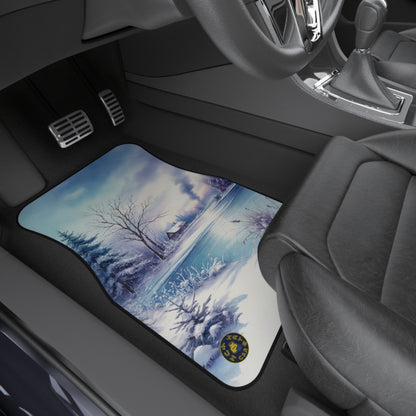 custom car floor mats - winter - white winter 