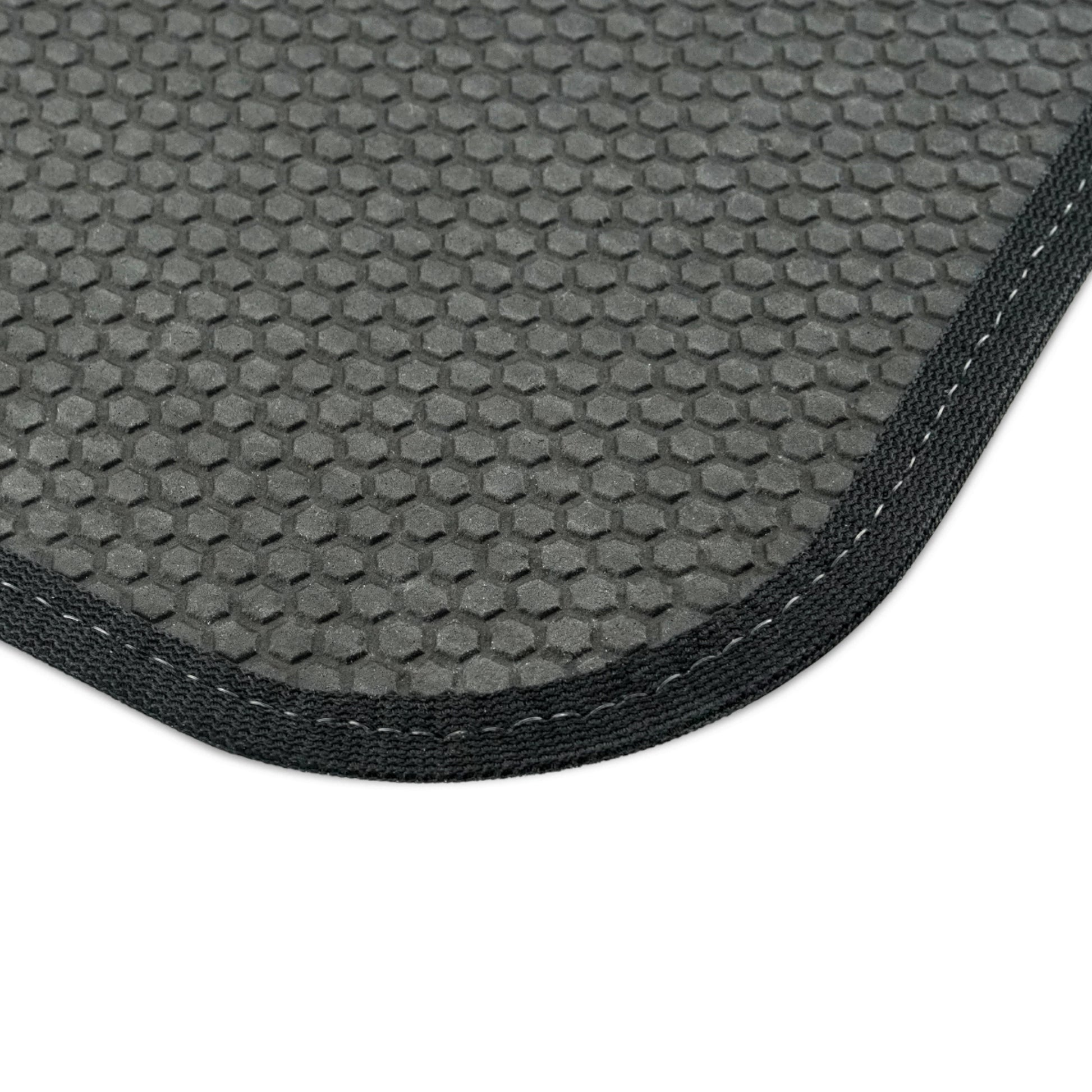 custom car mats -Durgan backing - custom car floor mats