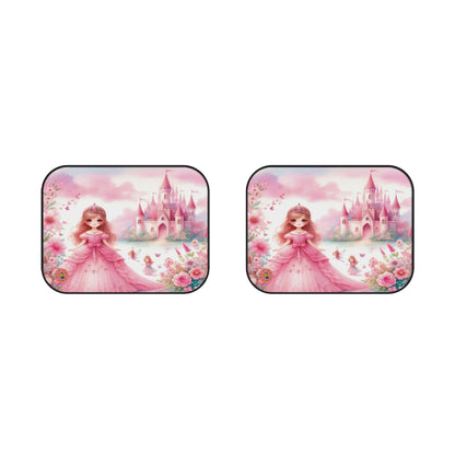 custom car mats - kids - princess in pink - car floor mats 