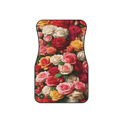 Custom Car Mats (Set of 4) - Nature - Roses