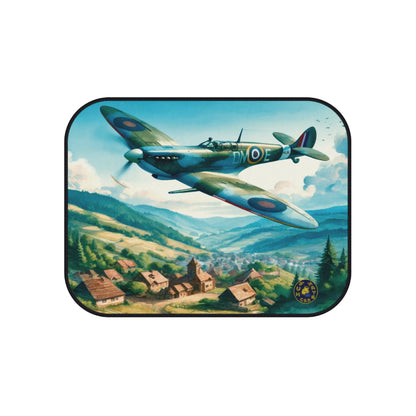 Custom Car Mats (Set of 4) - Plane - Spitfire