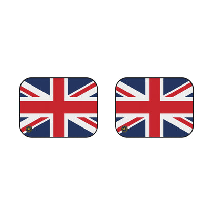 Union Jack design car floor mat with a British flag theme