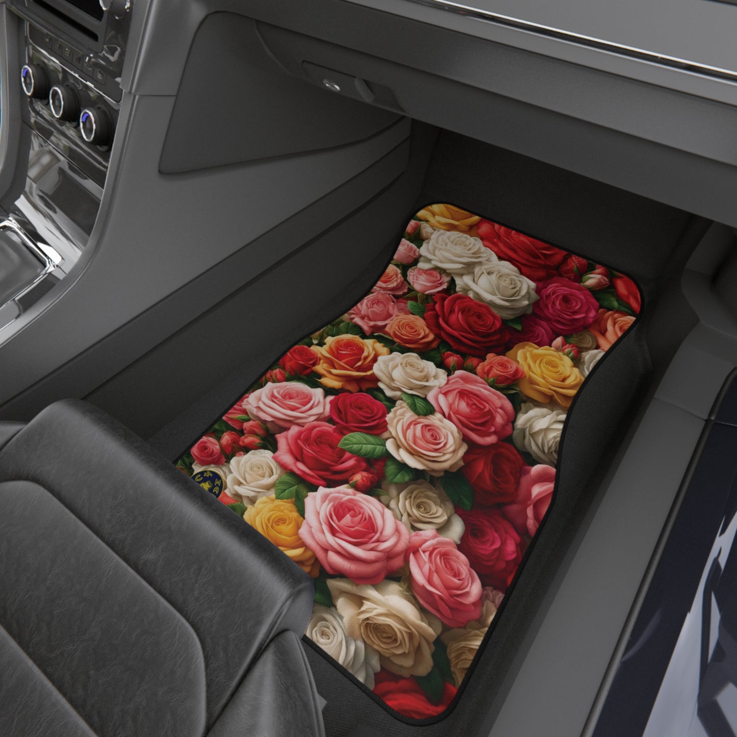 Custom Car Mats (Set of 4) - Nature - Roses