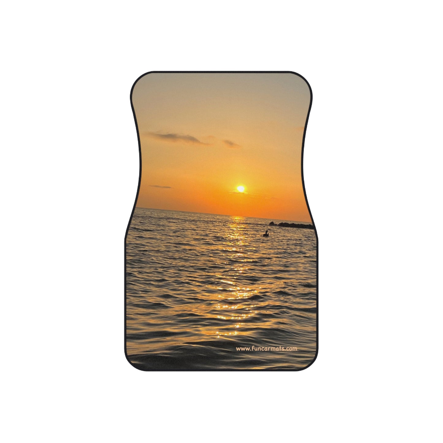 custom car mat - Sunset 