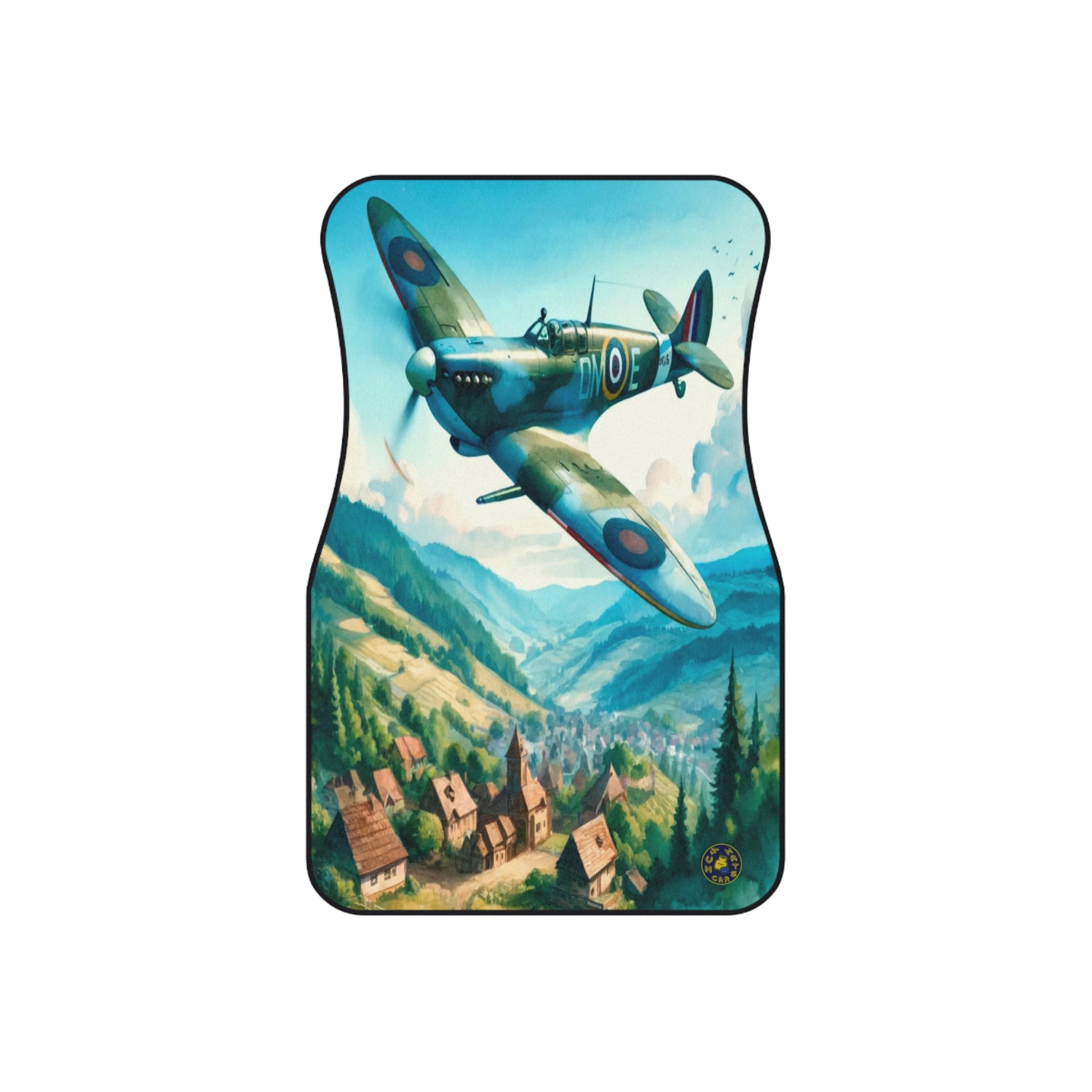 custom car mats - spitfire design 